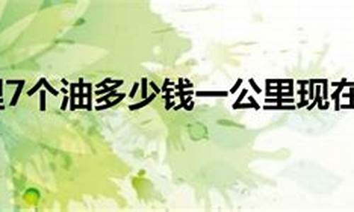 百公里八个油油价8元_百公里八个油油价8元是多少